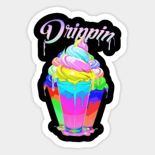 Drippin 3 Sticker